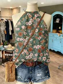 Camiseta de tirantes de algodón de unicolor y versátil para mujer, adecuada para primavera y verano - Multicolor 6 - Ver 8