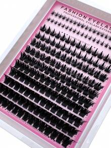 Spikes+160D+下睫毛簇 6-18mm 長款睫毛尖 D/DD 178入 濃密單束 DIY 尖端睫毛接睫 漫畫風簇狀睫毛接睫 貂毛條狀睫毛 濃密 - DD - 查看 4