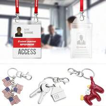 50pcs Key Ring Hooks With Key Rings, Key Ring Clips For DIY Lanyards, Keychains, Compatible With Key Clips, Keys, Jewelry, Handicrafts, Gold & Silver Accessories (Includes 25 Metal Lobster Clasps + 25 Separate Key Rings) - Multicolor - View 6