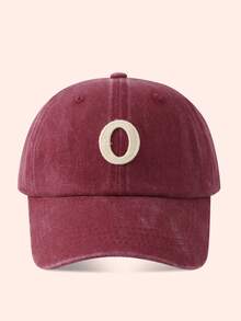 1 buah Topi Baseball Anak Warna Burgundy dengan Huruf, Topi Pelindung Matahari untuk Anak Laki-laki dan Perempuan, Cocok untuk Aktivitas Luar Ruangan dan Penggunaan Sehari-hari - Larut dalam air - tutup pencuci air berwarna merah anggur - View 76