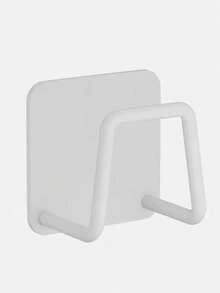1pc Stainless Steel Sponge Holder - Easy Adhesive, Strong Self-Adhesive Drain Rack, Kitchen Sink Sponge Holder, Cleaning Sponge Rack Hook, Kitchen And Bathroom Sponge Storage Rack - Durable Anti-Rust, Christmas, Kitchen Accessories, Kitchen, Kitchen Storage, Mother's Day - Stainless Steel Hooks - View 10