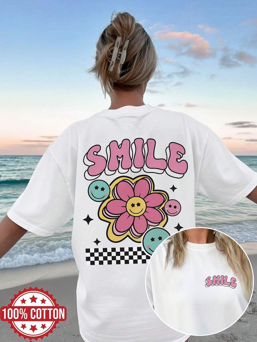 Women T-Shirts - White - View 1