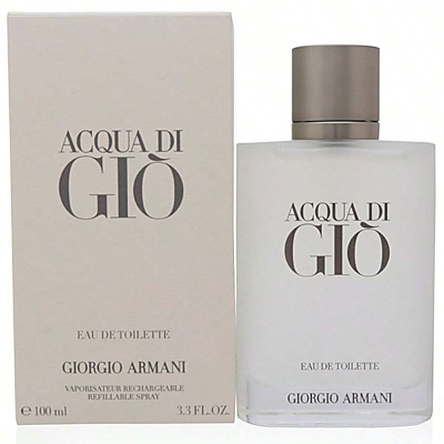 Giorgio Armani Acqua Di Gio Men Eau De Toilette Spray 3.4 Oz For Men - Tươi - Xem 1