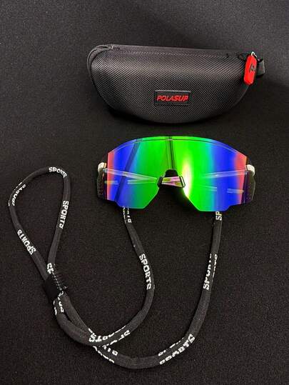 POLASUP 1pc Solid Color Retro Casual Bohemian Party Palace Style Elegant Cute Street Minimalist Sports Cycling Fashion Ultralight Hollow Breathable Sunglasses, All Season