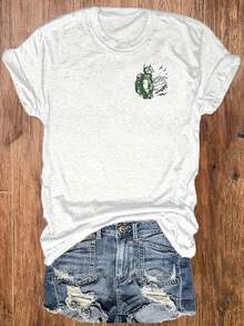 Women T-Shirts - White - View 4