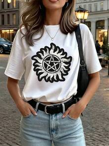 Women T-Shirts - White - View 4