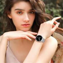 Tương thích với Samsung Galaxy Watch 8 40mm 44mm/Galaxy Watch 8 Classic 46mm, Dây đeo dạng lưới bằng thép không gỉ có thể điều chỉnh, khóa từ tính dành cho Galaxy Watch 8/8 Classic - Nhiều màu - Xem 10
