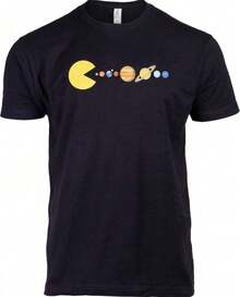 Camiseta Divertida de Ciencia para Hombre o Mujer - Camiseta Gráfica de Humor Espacial, Regalos de Astronomía para Nerds, Profesores de Física del Sistema Solar y Planetas PH7D - Blanco - Ver 1