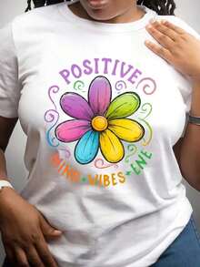 Camiseta Moderna y Minimalista para Maestras - "Ayudando a las Pequeñas Mentes a Crecer" - Ropa Floral para Maestras con Diseño Floral - Camiseta Educativa Beige y Verde - Camiseta Casual para Trabajo en Preescolar, Jardín de Infancia, Educación Especial - Atuendo Educativo para Uso Diario en Todas las Temporadas, Casual para el Día a Día - Blanco - Ver 7