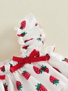 Baby Girls Tank Top Co-Ords - White - View 5