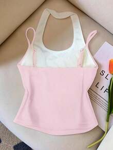 Top sin mangas de color contrastante, casual y de moda para el verano - Multicolor 7 - Ver 2