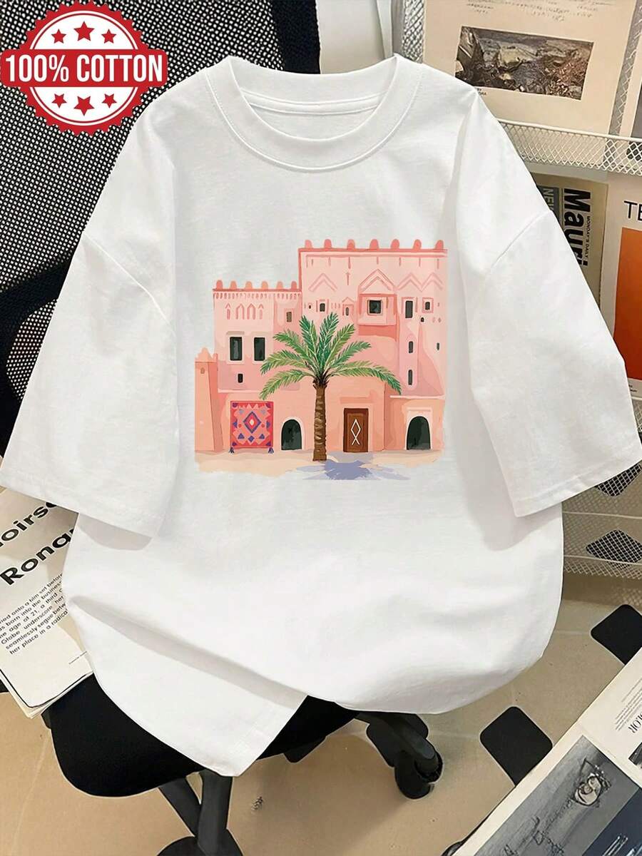 Women T-Shirts - White - View 1