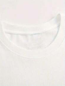 Soft 100% Cotton Women's T-Shirt - Printed T-Shirt With The Phrase 'Mom, Grandma, Great-Grandma, I'm Getting Better', Colorful Letter Print, Round Neck, Short Sleeve, Casual Style, Breathable, Ideal For Summer Parties, Relaxed Style For Weekends, Fun Text Design, Comfortable Fabric, Modern And Simple Style For Moms And Grandmas, Lightweight T-Shirt, Breathable Cotton T-Shirt, Matches Everything. - 白色 - 查看 3