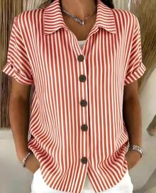 Women Blouses & Shirts - Red - View 2