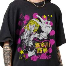 Camiseta de anime, camiseta de arte de anime, camiseta de anime R, regalo para amantes del anime, camiseta de anime japonesa, camiseta unisex, camiseta de anime divertida, ropa de anime220g Cla-ssic Cotton T-Shirt - UniS-ex - The Shirt You A-lways NeededSuitable for all people, whether woM-en or M-enhigh-quality durable fabric suitable for all seans,ft to the touch but built to lastBreathabletops woM.en fall outfiT.S for woM.en vaC.Ation outfiT.S woM.en Easter, St. Patrick's Day costume - Negro - Ver 1