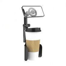 Giá đỡ điện thoại từ tính 2 trong 1 cho ô tô - Nam châm mạnh, tay đỡ xoay 360° có thể điều chỉnh, chất liệu ABS bền chắc, phù hợp với hầu hết các loại xe. - màu đen - Xem 7