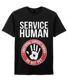 Human-Shirt - Black - View 1