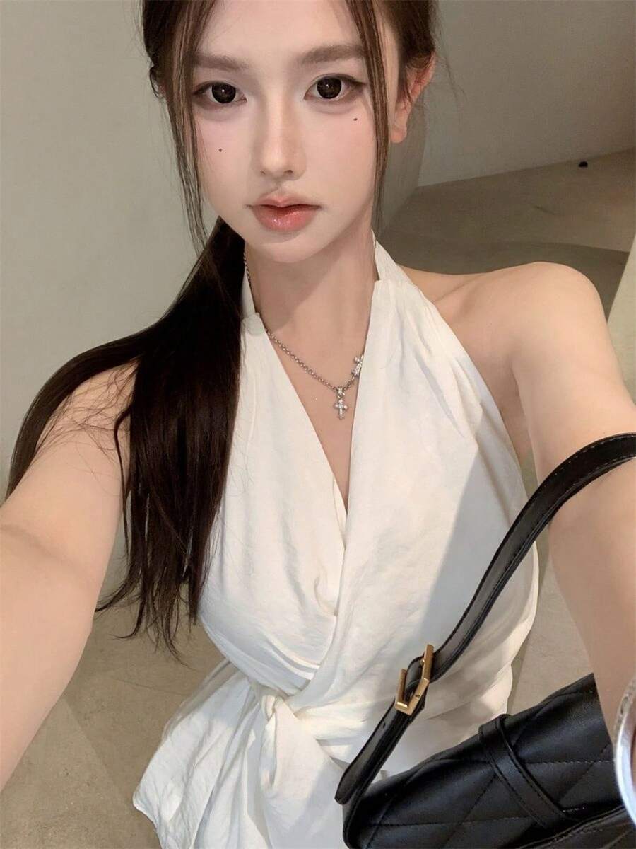 Women Blouses & Shirts - White - View 1