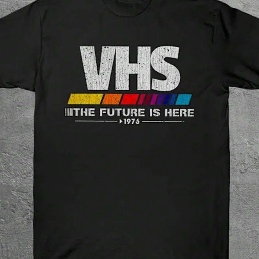 Camiseta impresa para hombres y mujeres - Negro - Ver 1