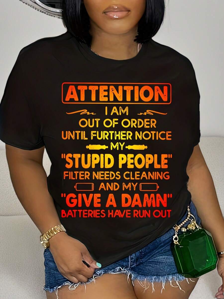 Plus Sizes - Plus Sizes - Fashionable Women's Clothing - Black - View 1