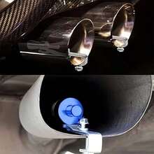 1 pieza Silbato universal para tubo de escape de automóvil, accesorio generador de ruido para tubo de escape de motocicleta - Talla única para todos - Ver 5