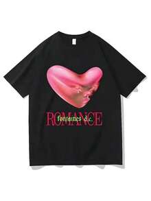 New Summer T-Shirt With Bingo Player Design, Funny And Queen Of Gambling, Gift For Women, Round Neck T-Shirt 1 (2) Valentine Outfits For Women - 黑色 - 查看 1