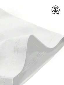 Camiseta Casual de Manga Corta con Cuello Redondo para Primavera y Verano - Ajuste Cómodo y Relajado, Camiseta con Estampado Gráfico para Amantes del Deporte - Camiseta Unisex, Camisetas Casuales, Ropa Urbana para Mujer 100% Algodón Resistente - Blanco - Ver 5