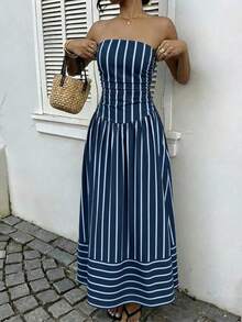Women Midi Dresses - Multicolor 7 - View 2