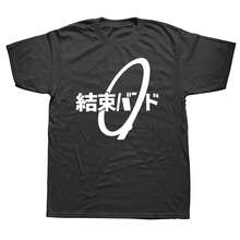 Kessoku Band Bocchi The Rock T-Shirt, Urban Clothing Designed By Anime And Manga Fans, Short-Sleeved T-Shirt For Birthday Gift, Summer Style. - 黑色 - 查看 2