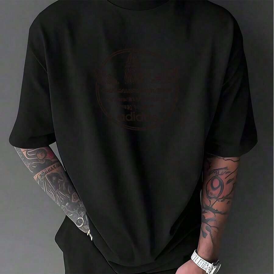 Camisetas para Hombre - Negro - Ver 1