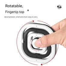 1 st. 3D svartvit leksak, oändlig rotation, lämplig för tonåringar och vuxna, stresslindring, födelsedags-/helgpresent, perfekt present - Multifärgad - Visa 6