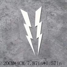 2pcs Vibrant Bolt Vinyl Decals For Motorcycles-Durable PET, High-Gloss, Easy Apply Self-Adhesive Stickers In Rainbow Colors - 1 pcs - View 15