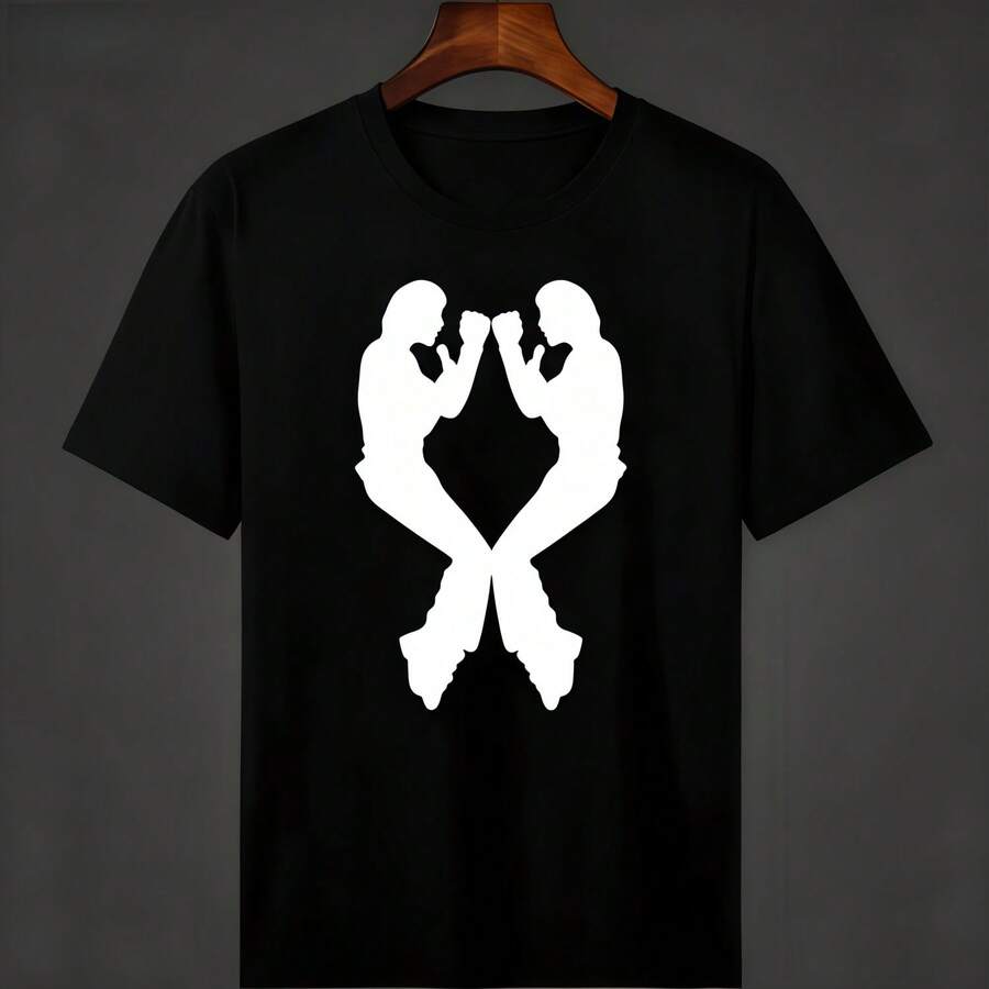 Camiseta de manga corta para hombres y mujeres de Michaels Jacksons, ropa casual para fans de MJS, conjunto para parejas, adult - Negro - Ver 1