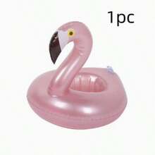 1/5/11pcs Flamingo Inflatable Pool Float Cup Holder Wholesale, Flamingo Floating Mat, Inflatable Cup Holder And Flamingo Cup Holder, Suitable For Hawaiian Theme Party, Birthday, Wedding, Beach And Pool Party Decoration - Multicolor - View 16