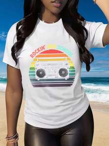 Women T-Shirts - White - View 2