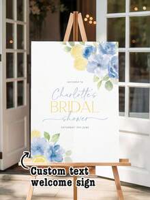 Custom Graduation Party Welcome Sign, Pink Bow & Graduation Cap Yard Decor | Personalized | Modern Style Graduation Poster | Personalized Welcome Sign | Graduation Celebration Decor | For High School And College Graduates - Multicolor 03 - View 2