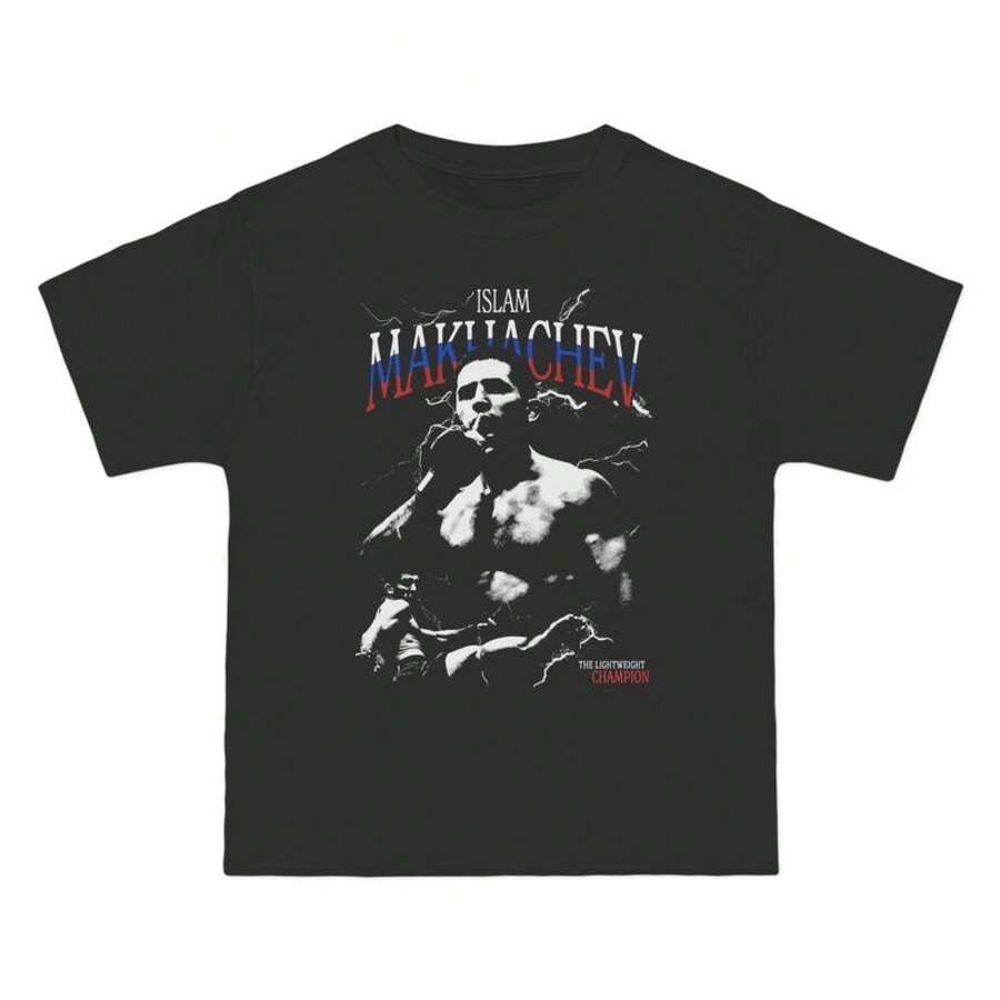 Champion T-Shirt: Wrestling Clothing, Women's Shirts, Women's Sweatshirts, Sweaters, Casual Blouses, Summer Dresses - 黑色 - 查看 1