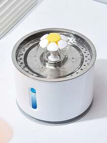 2.4LCat Water Fountain - Dispenser Minum Hewan Peliharaan Otomatis Stainless Steel dengan Tiga Sistem Filtrasi, Mode Aliran - Sangat Tenang untuk Kucing dan Anjing (Filter Pengganti Dapat Dibeli Secara Terpisah) - 2,4 liter - View 1