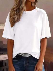 Women T-Shirts - White - View 2