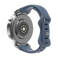 1條適用於華為GT3 (42mm) (43mm)、GT1/2/3、Watch4/4Pro (46mm) (48mm)的可調節式柔軟透氣防汗錶帶，粉色、星光色、綠色等多色可選，輕量快乾通用替換運動錶帶，適合18mm、20mm、22mm寬度矽膠錶帶，兼容三星及其他智慧手錶 - 彩色 - 查看 17