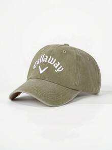 1pc Men's Embroidered Washed Baseball Cap, Casual Street Style Hat For Spring/Autumn Outdoor, Travel, Beach - Multicolor - View 11