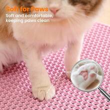 Large Double-Layer Anti-Slip Cat Litter Mat, Wear-Resistant Waterproof Anti-Slip Cat Litter Mat - 1pc - View 7