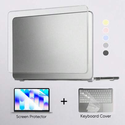 适用于 MacBook Neo 13 英寸 (2026) 的 2026 款笔记本电脑保护壳（型号 A3404），100% 官方配色；适用于 MacBook Air 13、Air 15.3、Air 13.6 的 2024 款 M3 笔记本电脑保护壳；适用于 MacBook Pro 13、Pro 14.2、Pro 16.2、Pro 15 的 M2 M1 款（型号 M2 M1，2023、2022、2021 款）；高透明度、超薄、易于安装、防护性强、防刮擦；A18 Pro 保护壳