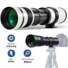 Ống kính zoom 420-800mm F8.3-16 (ngàm M42) + ngàm T, tương thích với các ống kính RF -M, F Z, E, thích hợp cho chụp ảnh ngoài trời, chụp ảnh mặt trăng. - Xem 3