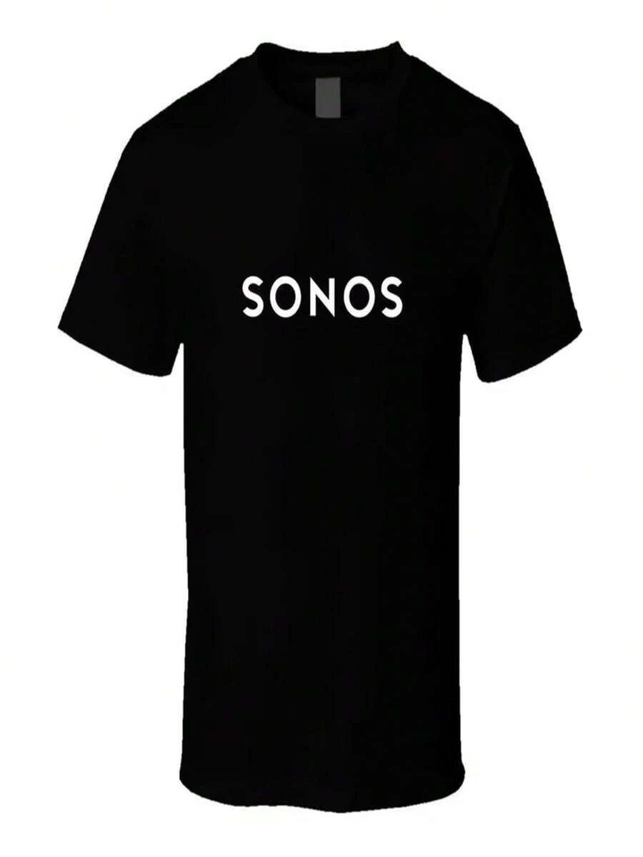 Camiseta del sistema de audio de alta fidelidad Sonos - Negro - Ver 1