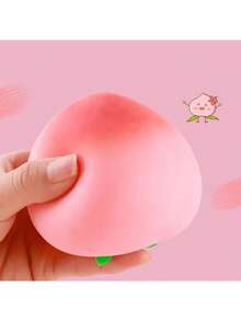 1pc Đồ chơi giảm căng thẳng hình quả đào - Một quả bóng bóp hình quả đào chân thực có thể bóp được. Đồ chơi giảm căng thẳng mềm và linh hoạt, hoàn hảo làm quà tặng giảm căng thẳng cho người lớn, đồ chơi giảm căng thẳng hàng ngày, đồ chơi cảm giác, đồ chơi bóp, đồ chơi đàn hồi để bàn và đồ chơi trò chơi tiệc. Thích hợp làm quà tặng hoặc quà tặng tiệc. - Nhiều màu - Xem 8