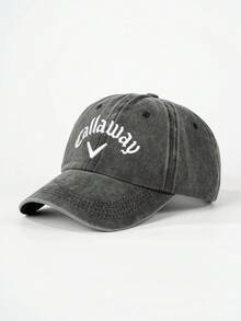 1pc Men's Embroidered Washed Baseball Cap, Casual Street Style Hat For Spring/Autumn Outdoor, Travel, Beach - Multicolor - View 15