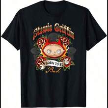 Camiseta con cruz - Burdeos - Ver 7
