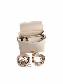 Fashion Versatile Casual Shoulder Bag SATCHEL VALENTINO - Beige - View 2