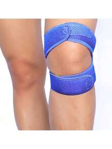 Rodillera ajustable con tela de malla transpirable y diseño ergonómico, adecuada para baloncesto, ciclismo y deportes al aire libre, proporciona un soporte de compresión estable. - Multicolor - Ver 17